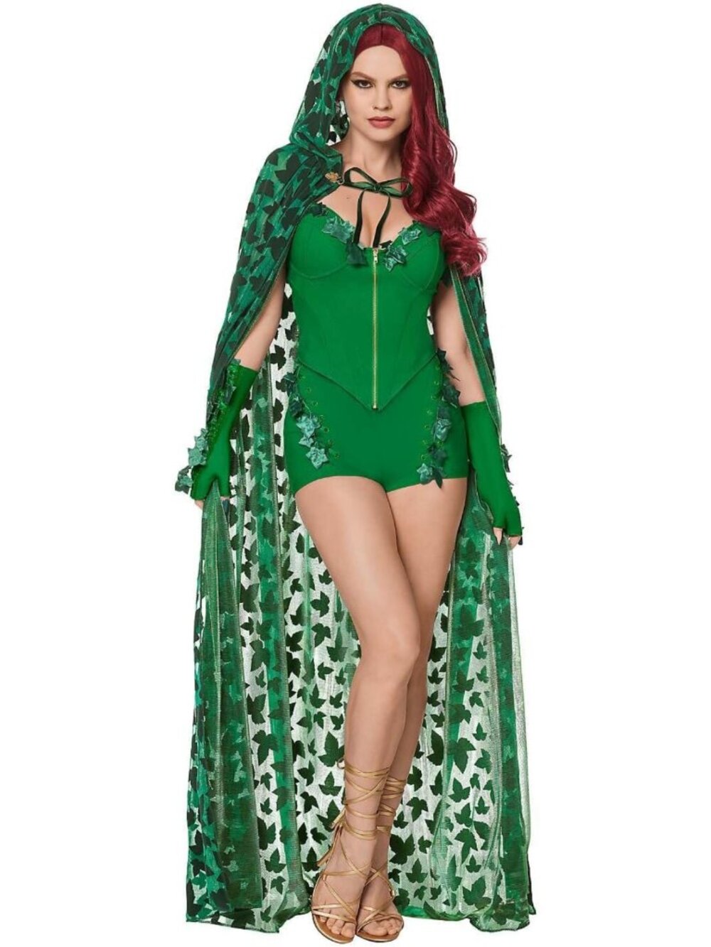 Adult Poison Ivy Costume Bundle | Officially Licensed DC Villains Outfit
